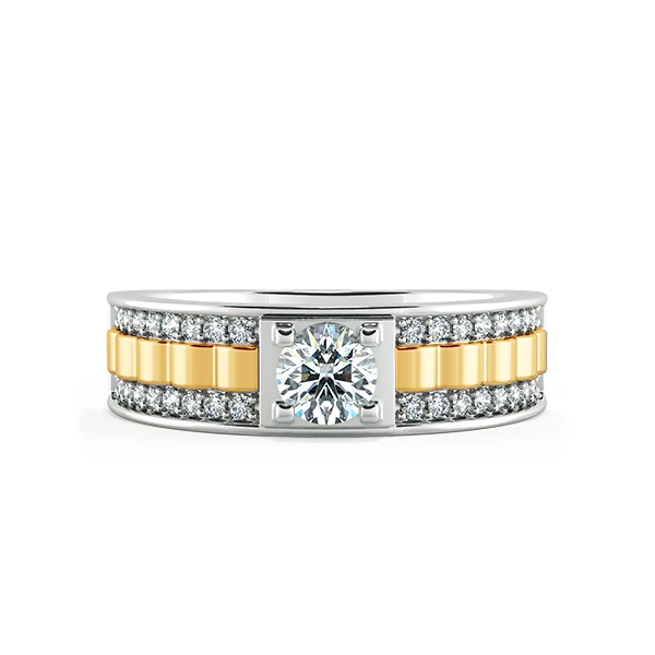 Diamond Wedding Band Set NCC3005 2
